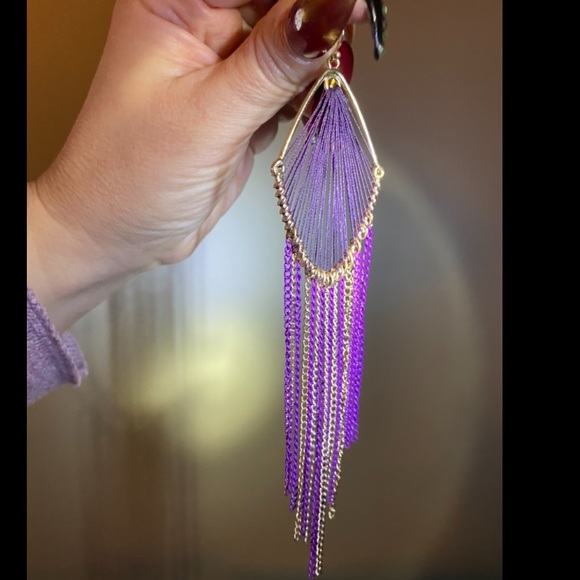 14K gold plated earrings - Picture 2 of 4